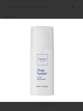 Obagi Hydrate Facial Moisturizer.